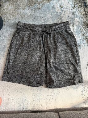 Men's Heathered Charcoal Athletic Shorts